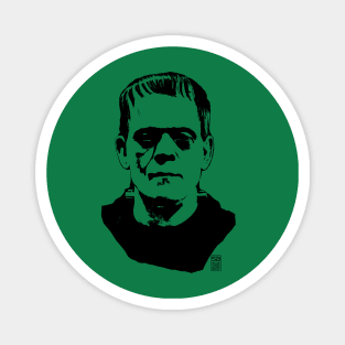 Frankenstein's Monster (dark design) Magnet